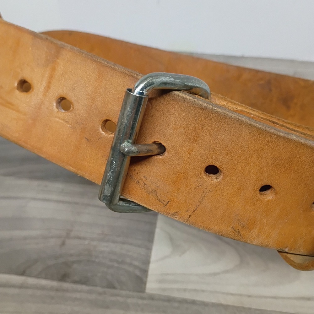 Vintage Altus Leather Weight Power Lifting Belt Size S Small (24-28) - Picture 3 of 9